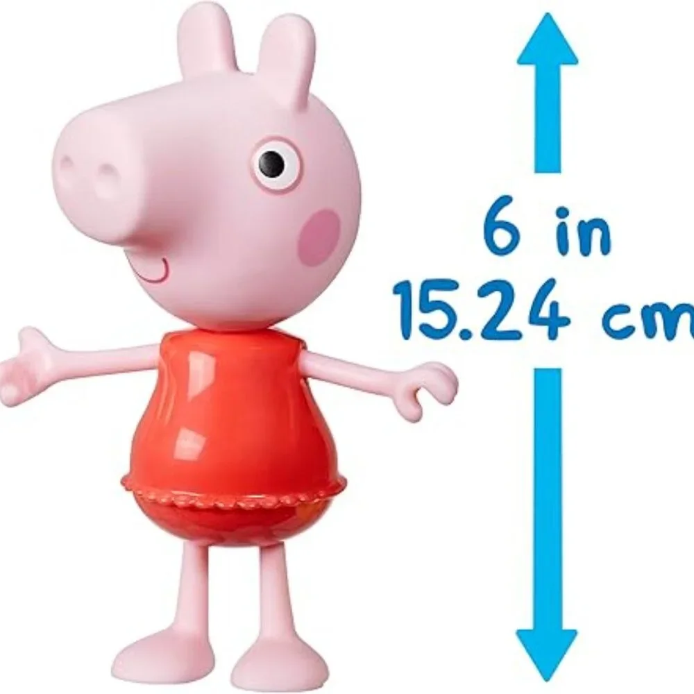 HASBRO‎ Peppa Pig 7-Piece Dress Up Toy (6 in.) Figure (BRAND NEW!)